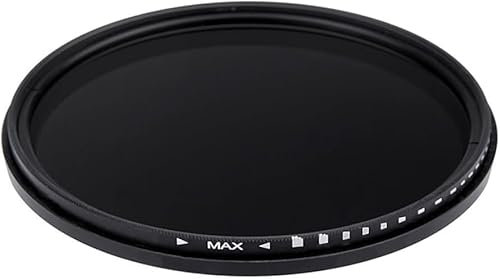 Digital Nc Premium Variable Neutral Density (ND2-ND1000) Filter Compatible with Olympus OM System OM-5 (37mm)