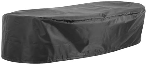 IWOWHERO Poolabdeckung Für Ovalen Stock Tank Oxford Schutzabdeckung Für Tank Pool Und Langlebig Einfach Zu Reinigen Montieren