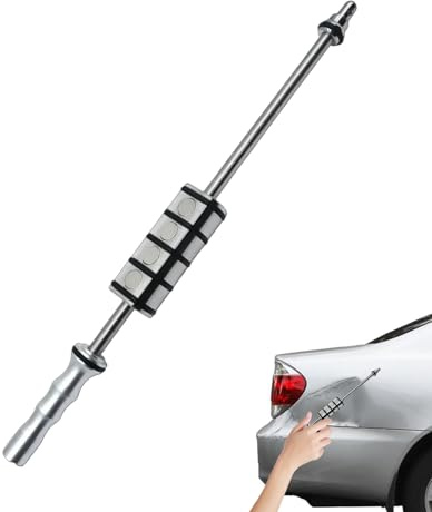 Extractor de abolladuras de coche, Extractor de abolladuras de parachoques, Martillo extractor de abolladuras para reparación de carrocerías de automóviles de 17,3 pulgadas, Removedor de abolladuras a