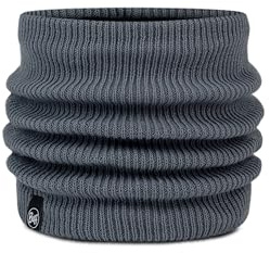 Buff Stickad och fleece halsvärmare för pojkar och flickor, extremt kall, praktisk, mångsidig, mode, värmeisolering, bekväm, en storlek, grå