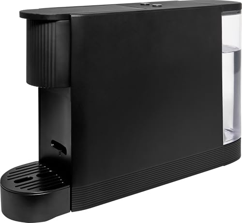 Corby Espresso Coffee Machine Capsule Compatible – 1200W Compact Coffee Maker with 2 Cup Sizes, 450ml Water Tank & LED Controls – Pod Coffee Maker for Home, Hotel & Office Use – Black