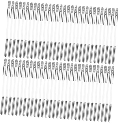 SHINEOFI 100piezas Goma Elástica Fina con Extremos Metálicos Banda Elástica para Fijación De Sombreros y Encuadernación De Libros Cordón Elástico Ajustable