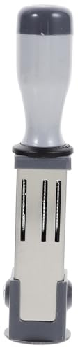 HAPINARY Tragbarer Datumsstempel Handstempel Ø42mm Holzmaterial Mehrzweckstempel für Büro Basteln Grußkarten Tagebücher
