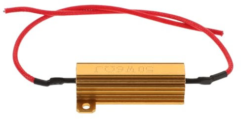 Vaguelly Resistore LED per Alluminio per Correzione Errori Facile Installazione e Massima Durabilità per Illuminazione Automobilistica