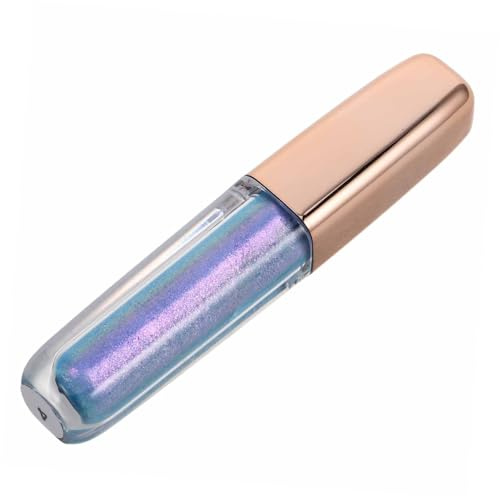 Veemoon Ombretto Liquido Camaleonte Perlato 4ml ad Alta Pigmentazione Effetto Cangiante per Trucco Occhi Glitterato Donna Uso Versatile Halloween