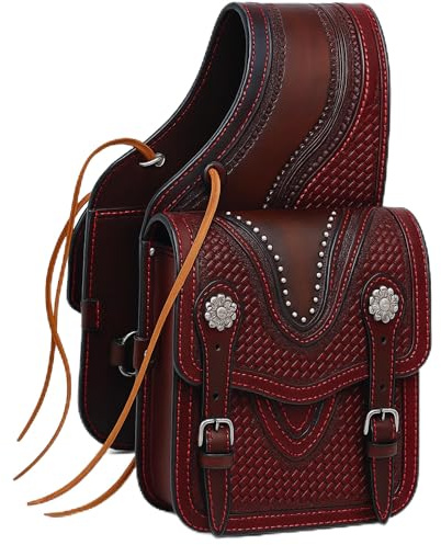 Alice International Premium Reitsatteltasche – stilvoll und funktional, organisieren Sie Ihre Ausrüstung mit Stil, Pferde-Satteltasche, geschnitzt, Ausrüstungsgröße: 25,4 cm L x 25,4 cm B x 8,9 cm T