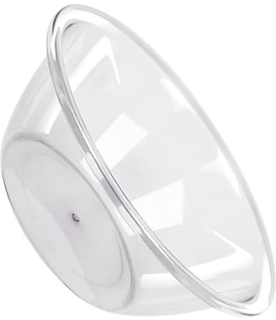 Nikou Lavabo in plastica trasparente di grande capacità, lavabo spesso per dormitorio studentesco, uso domestico, 30 cm, design leggero, versatile