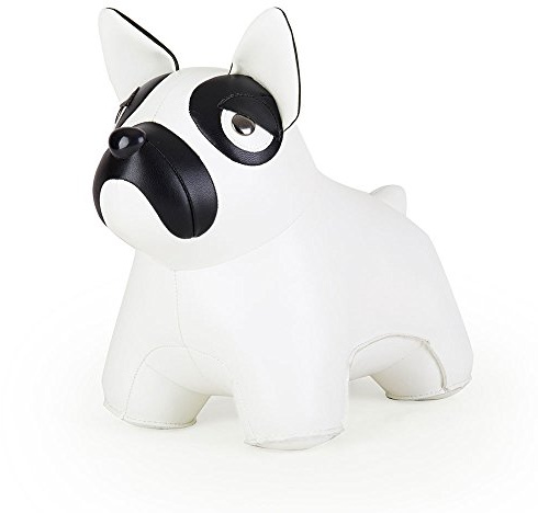 Züny - Türstopper - French Bulldog - Französische Bulldogge - weiß/schwarz - 2 kg