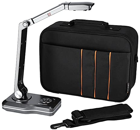 celexon Dokumentenkamera DK500 mit Tragetasche M | interaktive Full HD Präsentationen mit Mac OS & Windows per HDMI, USB oder VGA | Flexible Plug&Play Lösung für Schule, Büro & Videocalls