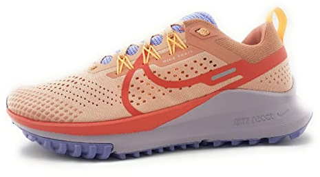Nike Women's Trail Running Shoes React Pegasus Trail 4, Arctic Orange/Magic Ember-Lt Madder Root, DJ6159-800, 41 EU (9.5 US)
