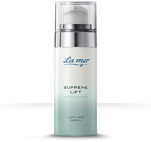 La mer Supreme Lift Anti-Age Serum, mit Bakuchiol, mit Hyaluronsäure, 30 ml | Festigt die Konturen und glättet tiefe Falten; Dermatologisch getestet; Verbesserte Rezeptur und neuer Look; Made in Germany