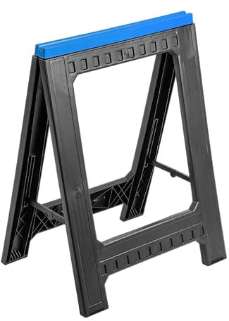 Högert Technik - Axle Stand/Work Stand - Plastic Workshop Stand - Height 77 cm - Stable Stand with Rubber Feet - Maximum Load 350 kg