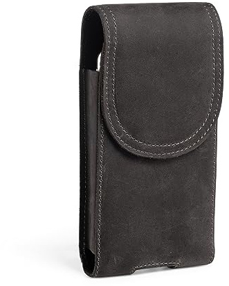 Hengwin Leder Handyhülle für iPhone 16 Pro Max, 16 Plus, Handy Tasche Gürteltasche Kompatibel mit iPhone 15 14 13 12 11 Pro Max, XS Max, 15 14 8 7 6s 6 Plus Hülle, Ledertasche Herren mit Gürtelclip