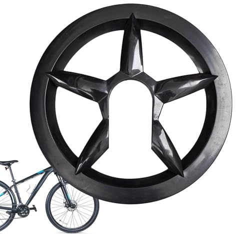 Protezione per catena versatile, protezione per corona di biciclette, resistente agli urti, per mountain bike, bici da strada