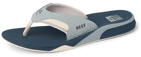 Reef MENS SANDALS, CUSHION FANNING, GREY/NAVY, 6 UK