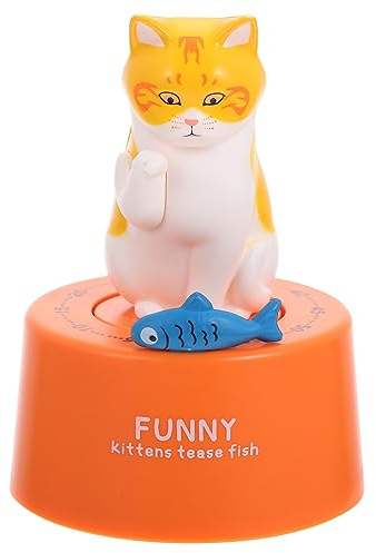 Cabilock Multi-Purpose Cartoon Cat Kitchen Timer Adjustable Countdown Reminder Plastic Cooking Timer for Baking Exams and Cooking Cute Design for Students and Home Use