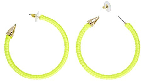 W WIDMANN MILANO Party Fashion - Ohrringe, Neonfarben, Schmuck, 80er Jahre, Karneval, Mottoparty