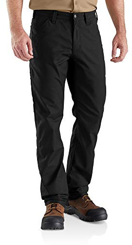 Carhartt, Herren, Rugged Professional-Serie Rugged Flex Lockere Canvas-Arbeitshose, Schwarz, W36/L30