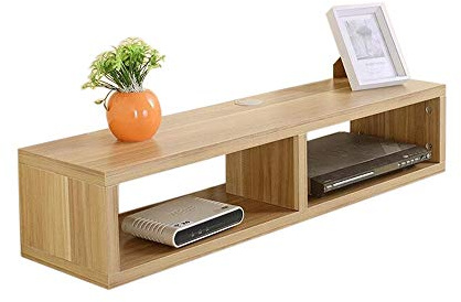 Xyanzi-Estanterias para DVDs Marco Flotante Consola De TV Estante para CD De Pared Accesorios Multimedia DVD Consola De Juegos, 3 Tamaños Estante de Almacenamiento Funcional