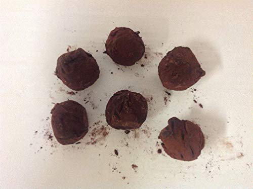 TRUFFES AU CHOCOLAT NOIR. BALLOTIN DE 500 GR. fabrication artisanale