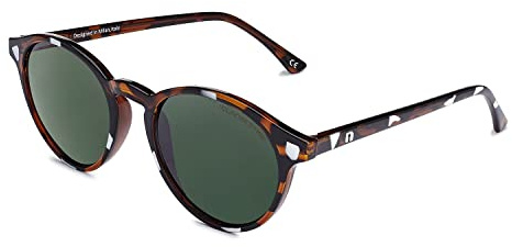 CLANDESTINE - Gafas de Sol para Hombre y Mujer - Lentes de Nylon y Montura de Gafas de Acero - Estructura Ligera con Gran Estabilidad - Talla Única - 144 mm x 51 mm
