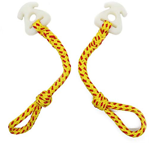 Botepon 2Pcs Boat Tube Towable Rope Quick Connector, Water Towable Tubes Rope Connector for Tubing, Skiing, Wake Boarding with Seadoo, Jet ski, Waverunner