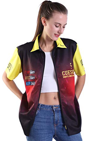CUESOUL Breathable Dart Shirt Kann für Teams Dart Shirt personalisiert Werden