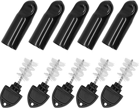 Set di Tappi per Rubinetti per Birra, Tappi in Gomma with Spazzole per la Pulizia del Rubinetto del Tappo della Birra, Accessori per Uso Bar Domestico
