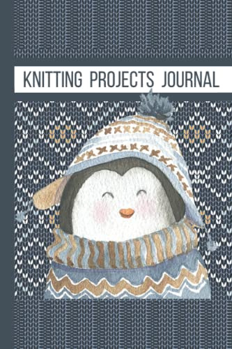 Knitting Projects Journal: Organize and Keep Track of all Knitting Projects in Just One Book. Knitting Logbook for 50 Projects with Template Details ... Ruled/Half Graph 5 x 5 for Each Project