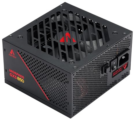 Abysm MORPHEO GX5 Fuente de Alimentación 850W ATX 3.1 – 80 Plus Gold, Full Modular, PCIe 5.1 / PSU Gaming para PC RTX 4000/5000, Ventilador FDB Silencioso