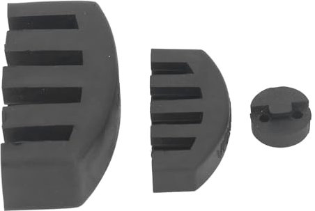 AONYAYBM 3-teiliges Dämpfer-Set für Violine und Cello, Cello-Dämpfer, Violin-Dämpfer, Klauenform, Cello-Dämpfer, Klauenform, Violin-Dämpfer, Runde Form, Violin-Dämpfer, Krallen-runder Stil, Gummi-Übun