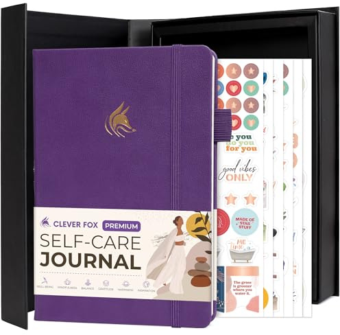 CF Self Care Journal Premium (lila, A5 (14,5 x 21 cm)
