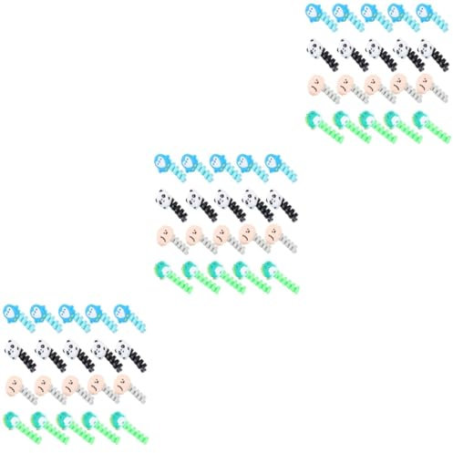 Hemobllo 60pcs Cable Ties Green Adorable Wire Organizers Easy Bend Smooth Cable Insertion Desktop Management