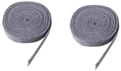 VILLCASE Schleife Filz 2st Christbaumschmuck Bowknot Weihnachtsbaum Kränze Breite Wollbänder Weihnachtsbaumband Adventskranz Aus Filz Selber Machen Filzband Breites Weihnachtsband Grey