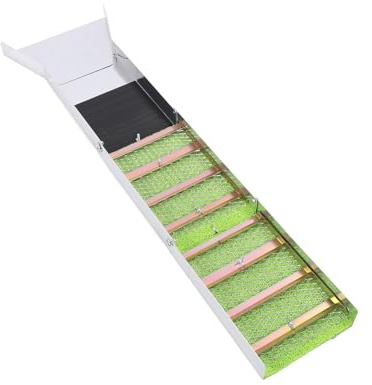 Boîte D'écluse Pliante en Alliage D'aluminium de 50 Pouces, Boîte D'écluse Portable pour L'exploitation Minière de l'or, D'écluse d'or, Prospection d'or pour Rivière, Dragage