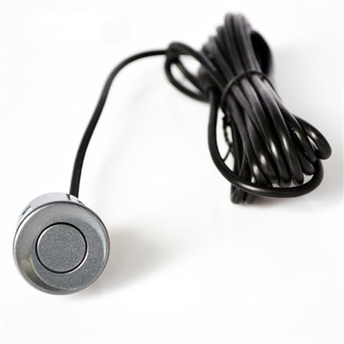 Sensor Marcha Atras Coche Sistemas De Sensor De Estacionamiento con Luz LED para Automóvil con Pantalla Retroiluminación Kit Detector De Monitor De Respaldo De 4 Radares Sensor Estacionamiento(Gr�)