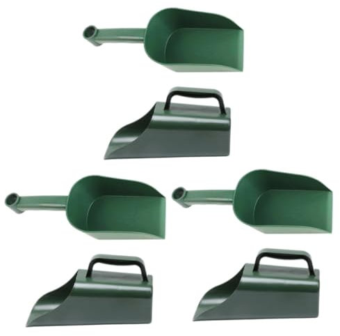 Uonlytech 3 Ensembles Pelle À Plantes Extracteur Trancheuse Terreau Plantes D'intérieur Outillage De Jardin Outils Jardin Pelle À Main Pelle À Terre pour Fleurs Plastique Green 2 Pièces * 3
