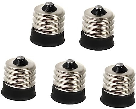 Homoyoyo 5pièces Adaptateur De Culot Vers Lot De Solide Pour Ampoules Led Et Lampes Classiques Usage Domestique