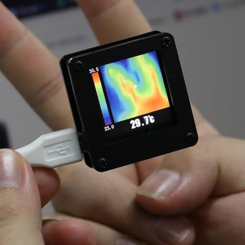 HpLive AMG8833 Caméra d'imagerie thermique infrarouge 8 x 8 Module de température Fonctionnement USB Portée 7 m Inspection électronique