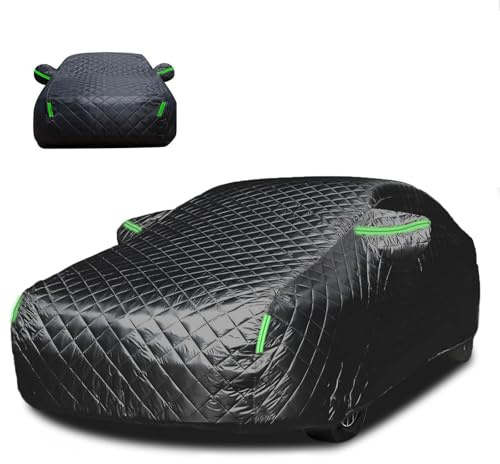Hail Protector Car Cover for Jaguar XK/XJS (1985-2024) Cover,Hail Protector for Automobiles All Weather Waterproof,Anti-Hail Custom Fit Car Cover,black