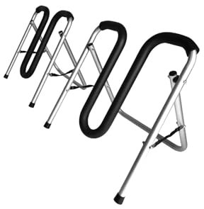 QAUUCP Fahrrad Surfbrett Träger Faltbarer Surfbrettständer, hält Longboards und Shortboards, Surfbrettaufbewahrung Surf Rack