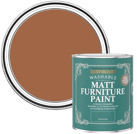 Rust-Oleum Furniture Paint in Matt Finish - Cinnamon 750ml