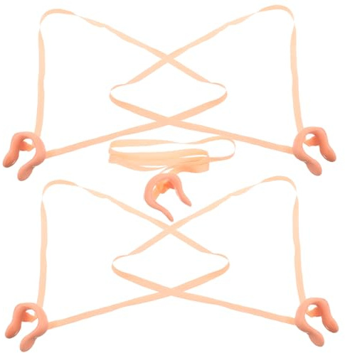 Gogogmee 5 Piezas Pinzas Nasales de con Correa Elástica para Natación Protección y Resistente para Adultos