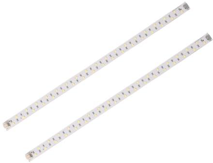 2 Stück LED Lichtleiste Kleiner Kasten Fotobedarf für Video und Kataloge | Pvc Ausführung, Biegsam und Faltbar, Stabile Leistung bei Langer Nutzungsdauer
