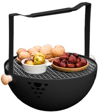 Kolgrill Hopfällbar Och Bärbar Värmebeständig Grillspis