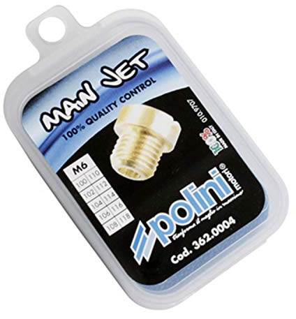 SET 10 GETTI DELLORTO 6 mm.100/118