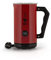 Bialetti Leche Frother Eléctrico, Leche Frother por Cappuccino, Capacidad 150 ml Cappuccino or 300 ml Caliente Leche, Rojo