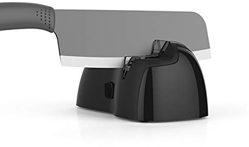 Afilador de cuchillos eléctrico, afilador de cuchillos de cocina eléctrico para cerámica, cuchillo de metal Portable & Wireless