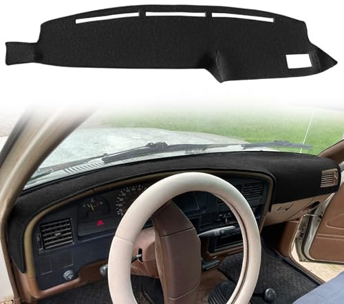 Dash Cover for Toyota 4Runner Pickup Truck 1990-1995 (Black)F96