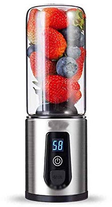 SHALOLY Portable Électrique Presse-Agrumes Smoothie Blender USB Rechargeable Mini Mélangeurs De Fruits Centrifugeuses Extracteurs De Fruits Alimentaire Milkshake